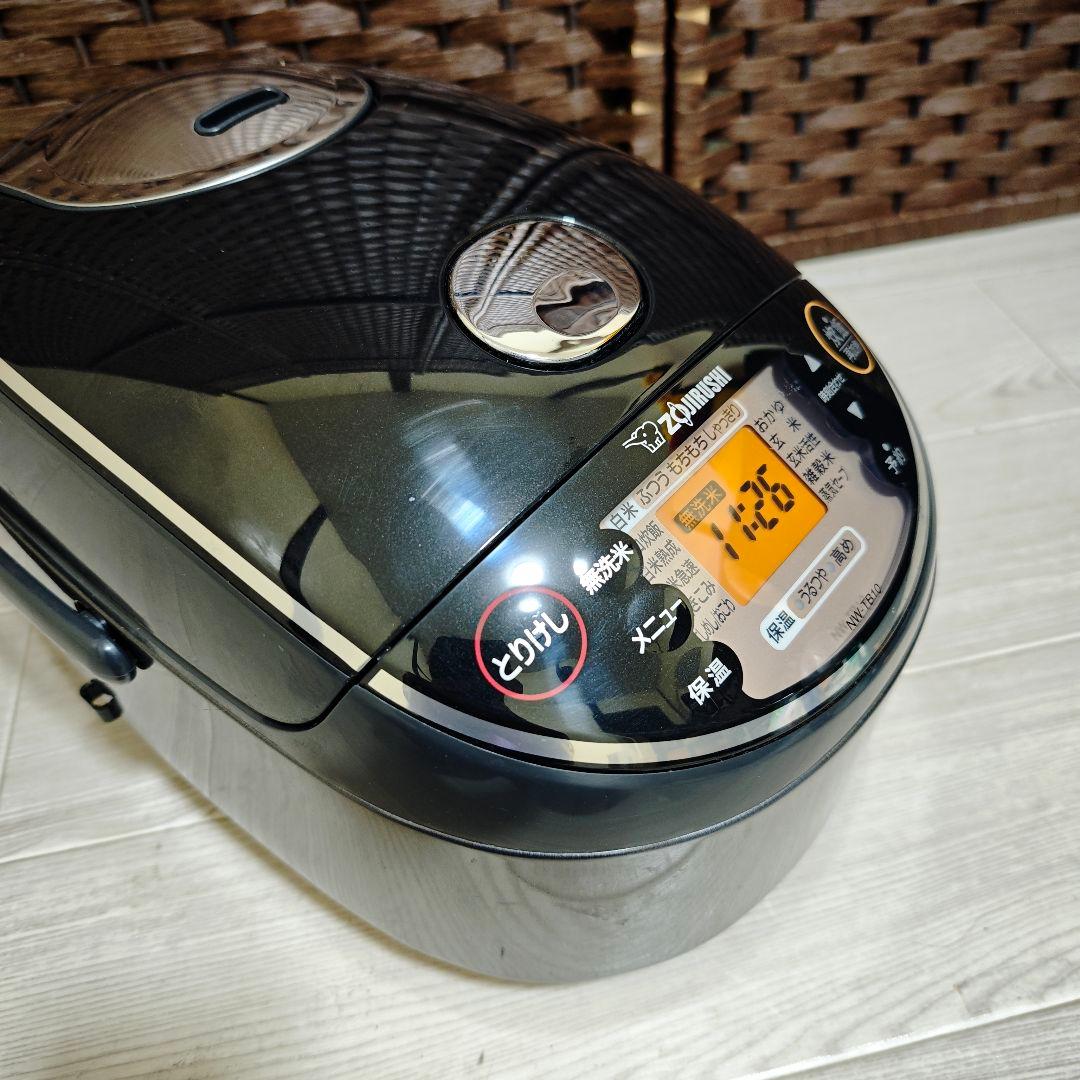 【送料込】象印 圧力IH炊飯ジャー 炊飯器 2022年 NW-TB10 5.5合