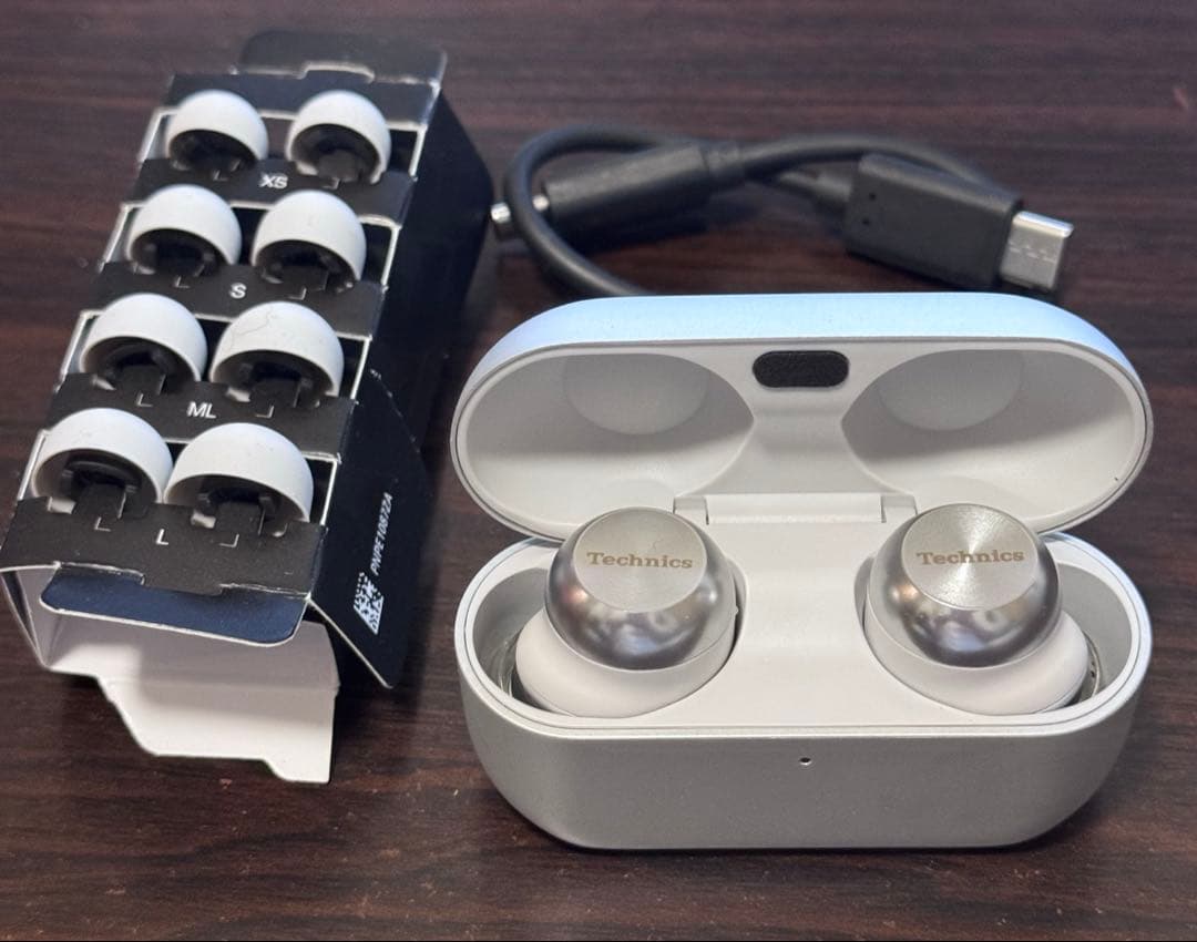 Technics EAH-AZ100 ワイヤレスイヤホン シルバー