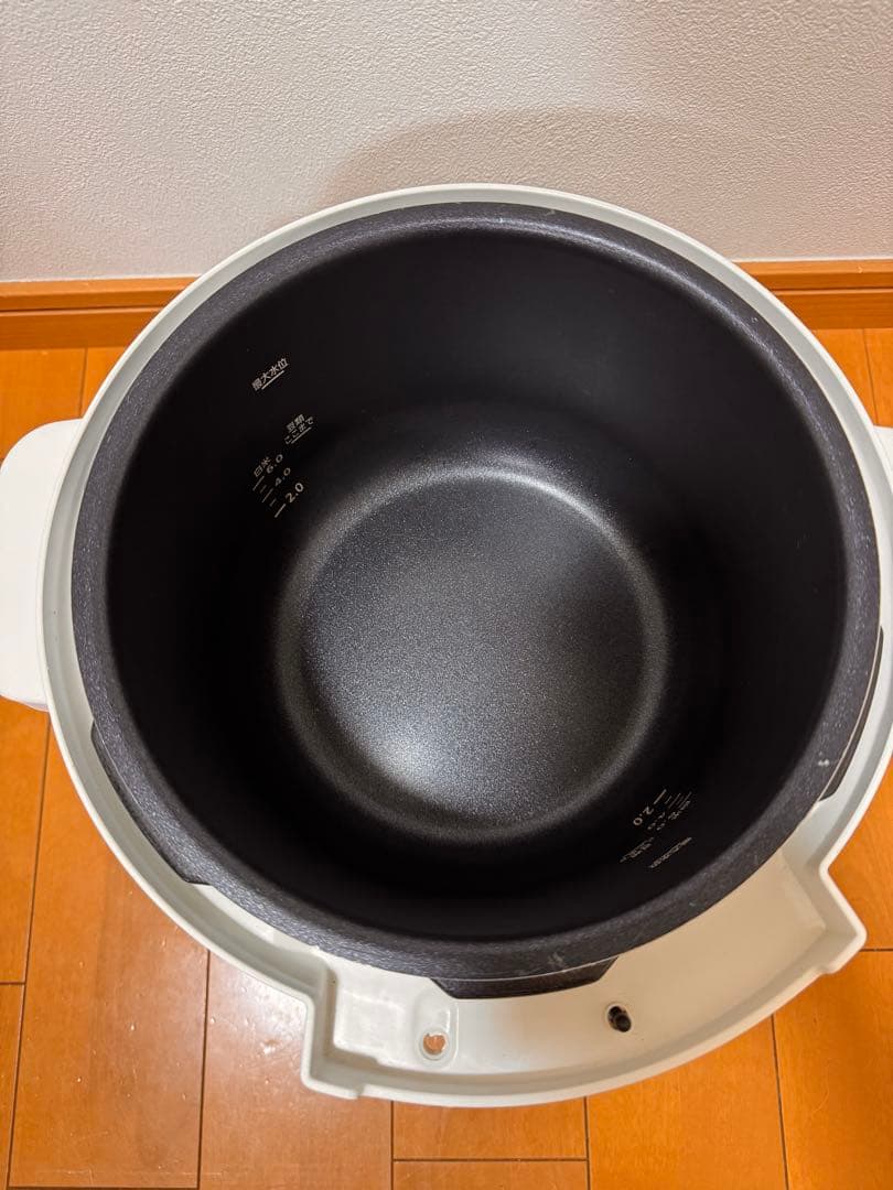 アイリスオーヤマ 電気圧力鍋 圧力鍋 6L PC-EMA6-W