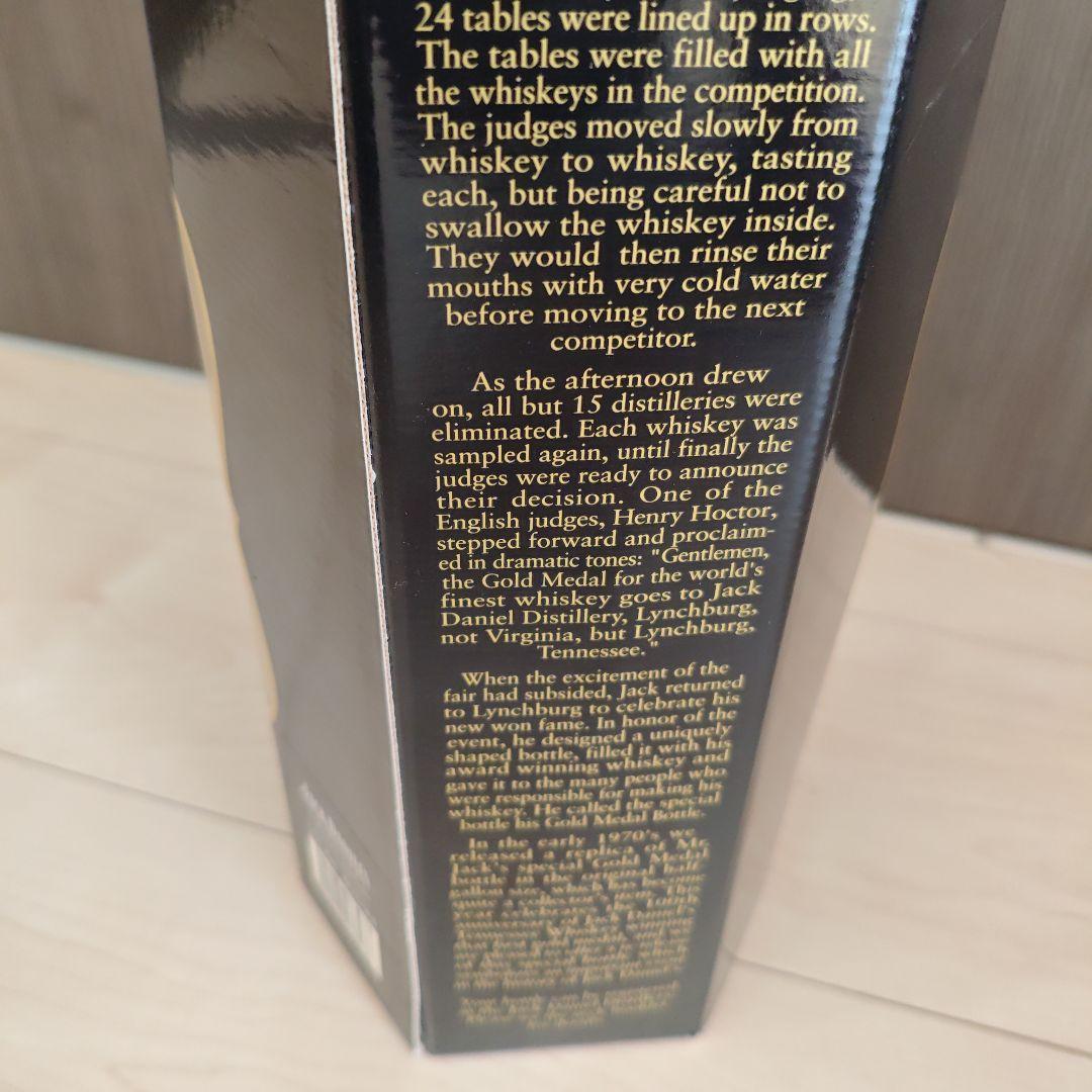 【新品未開封】Jack Daniel's 1904 Gold Medal