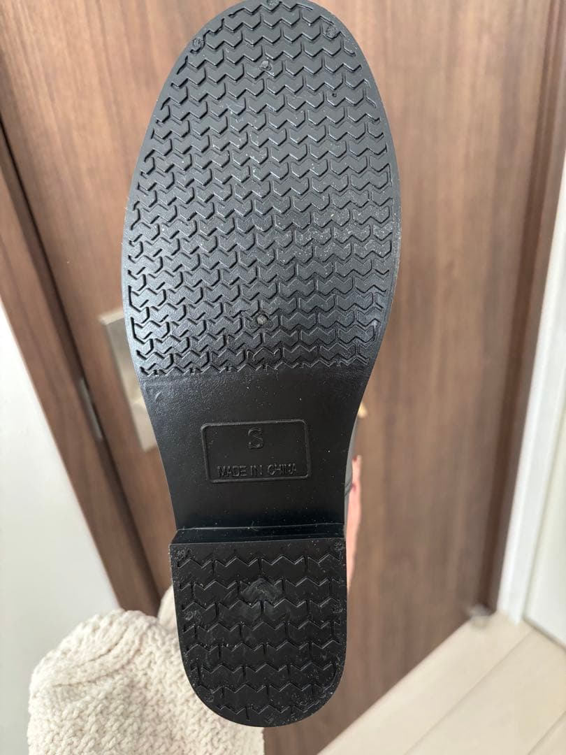 マッキントッシュ　ブラックロングブーツ Sサイズ