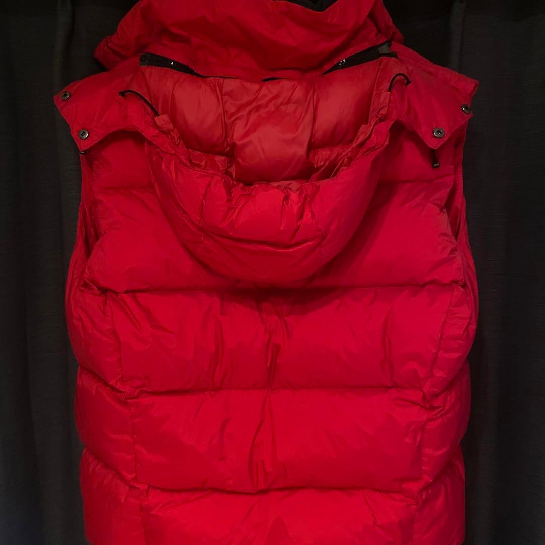 ラルフローレン　ダウンベスト　赤sサイズ
