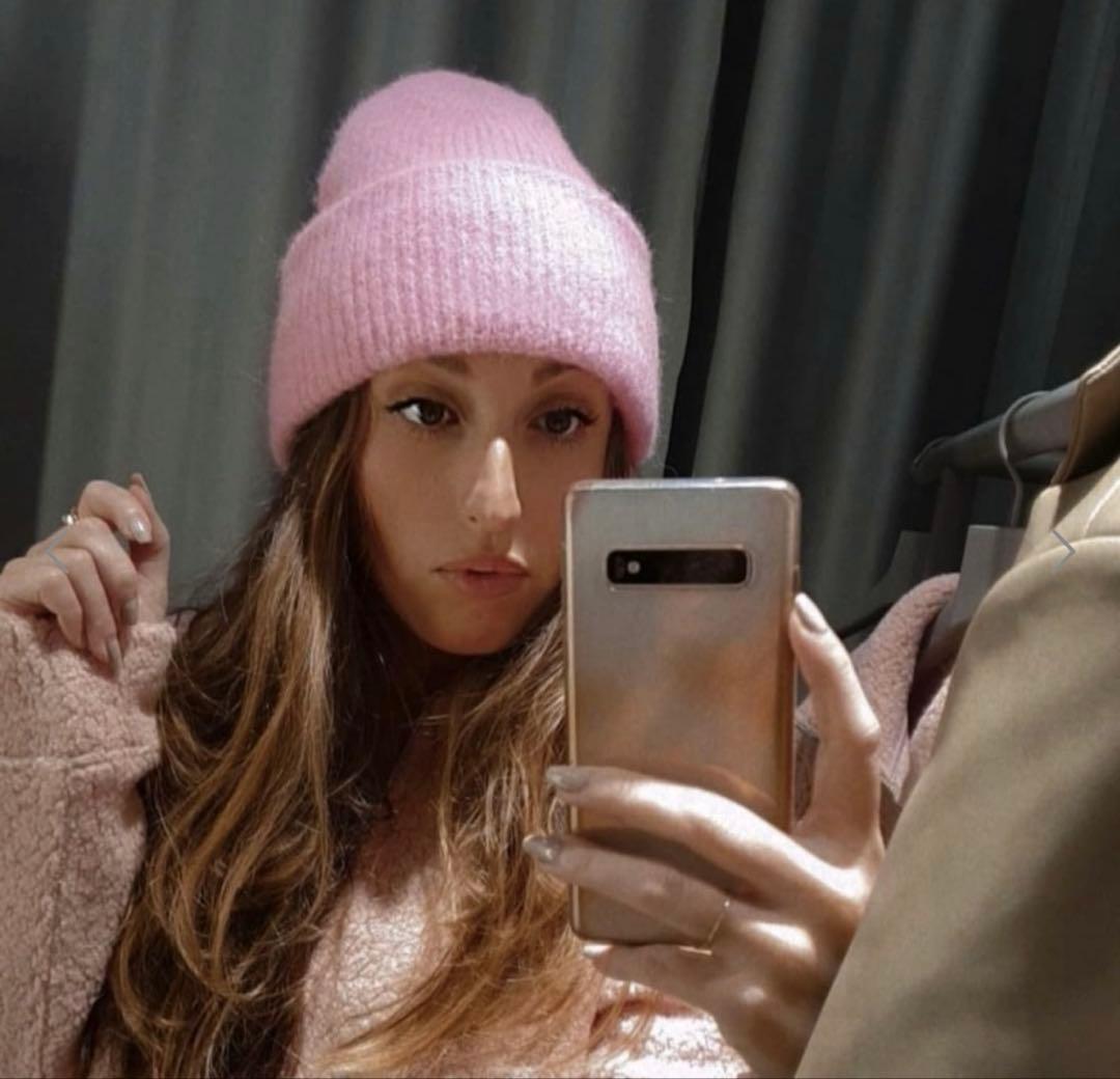 ARKET ウール アルパカ　ネイビー ニット帽