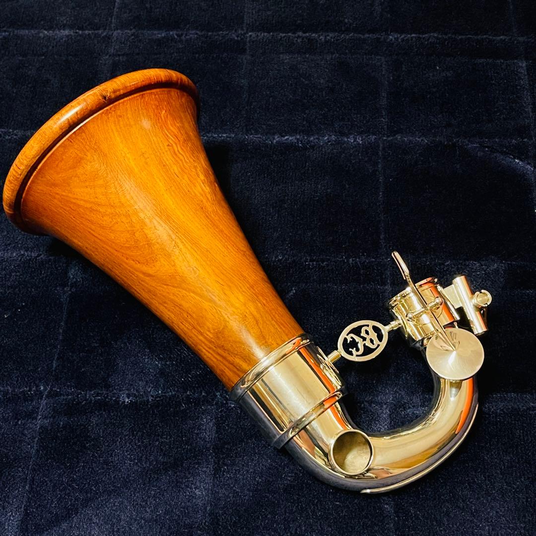 超希少 バスクラリネットローズウッド製ベル ビュッフェクランポン用