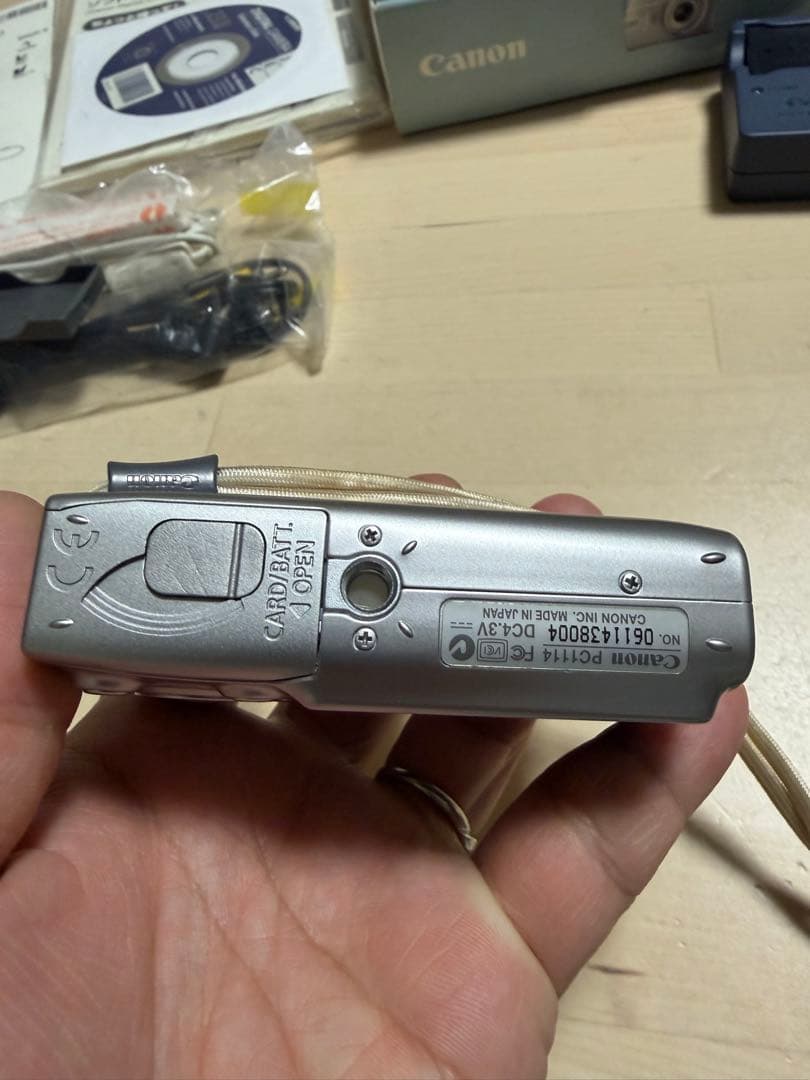 【美品】Canon IXY DIGITAL 600 本体　動作確認済み