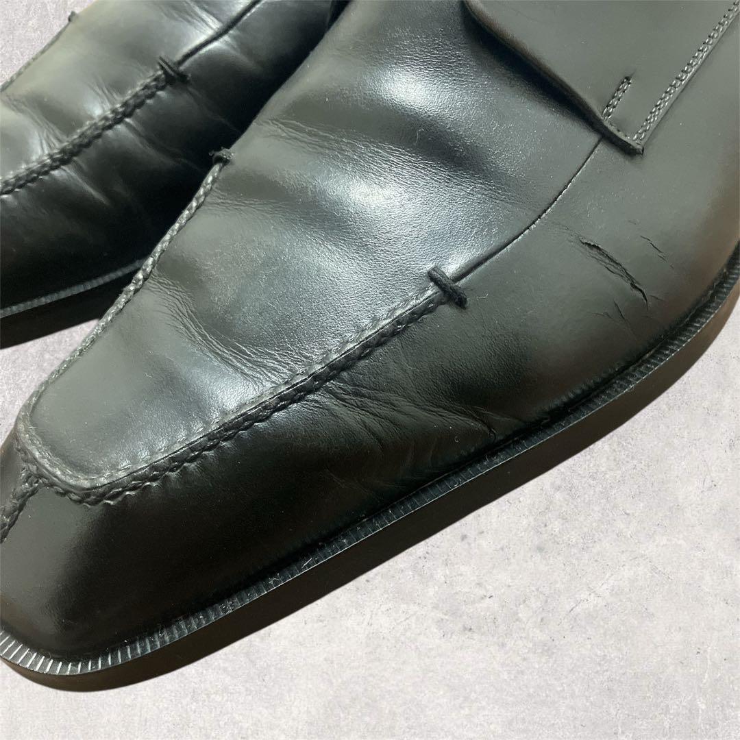 【ルイヴィトン】レザーシューズ　革靴　ビジネス　メンズ　27cm 収納袋付き