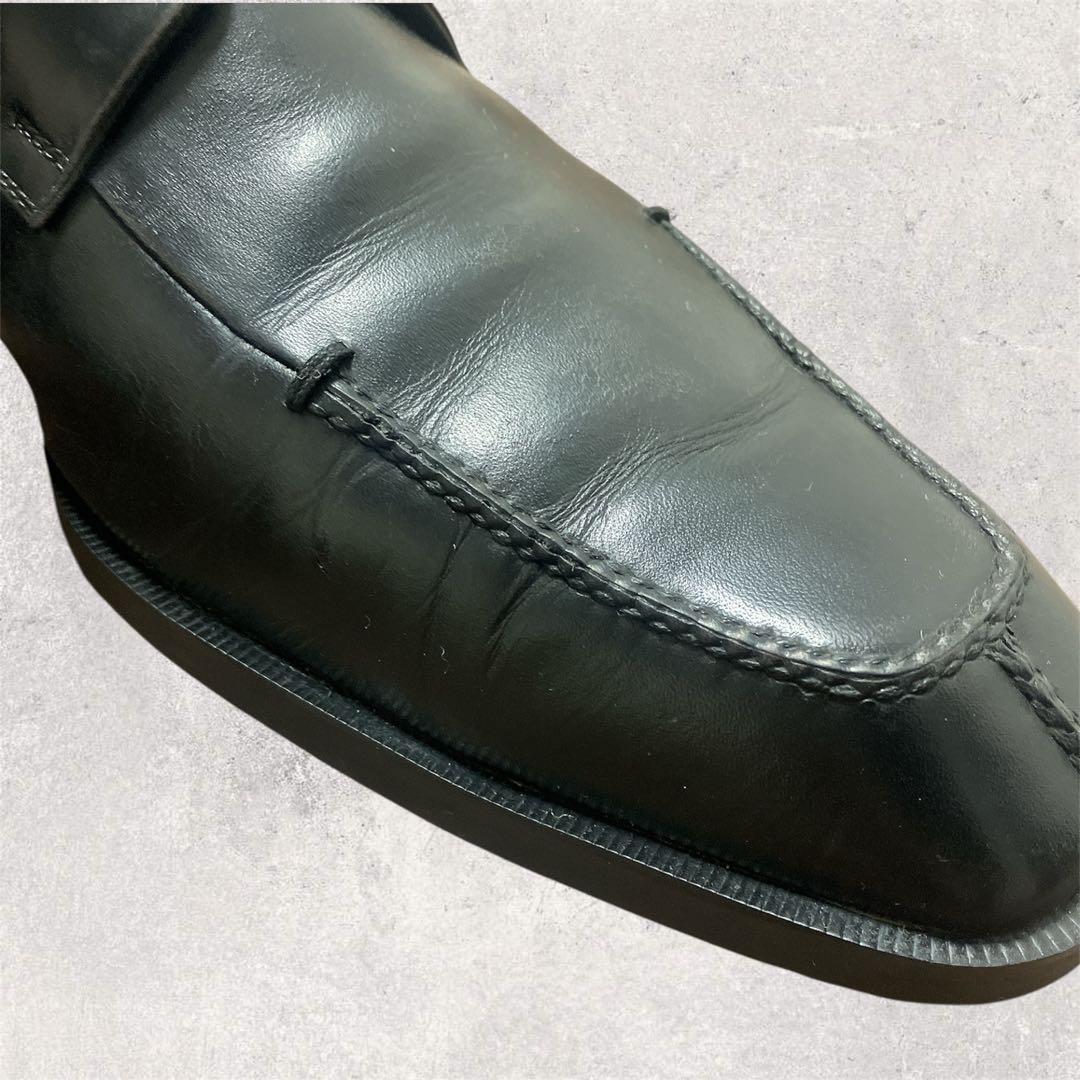 【ルイヴィトン】レザーシューズ　革靴　ビジネス　メンズ　27cm 収納袋付き