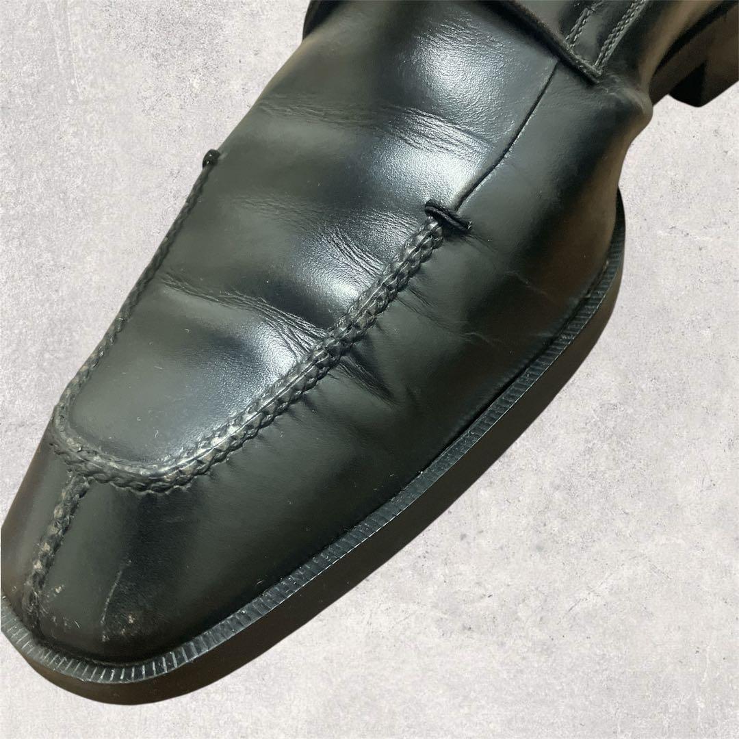 【ルイヴィトン】レザーシューズ　革靴　ビジネス　メンズ　27cm 収納袋付き