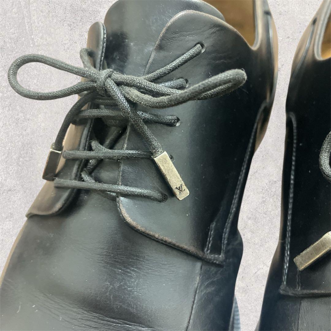 【ルイヴィトン】レザーシューズ　革靴　ビジネス　メンズ　27cm 収納袋付き