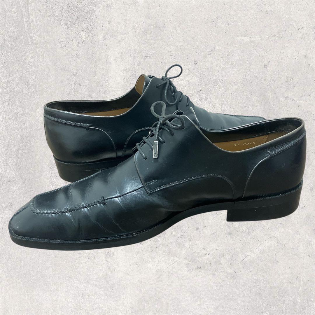 【ルイヴィトン】レザーシューズ　革靴　ビジネス　メンズ　27cm 収納袋付き