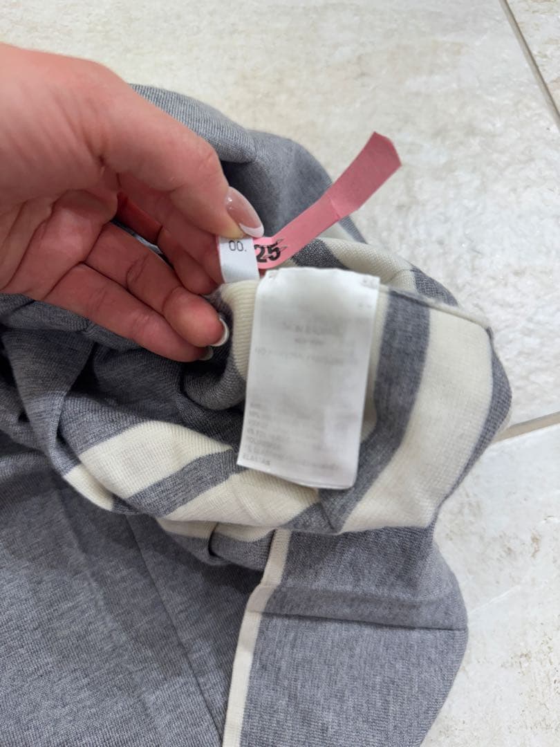 Thom Browne ニットスカート　グレー