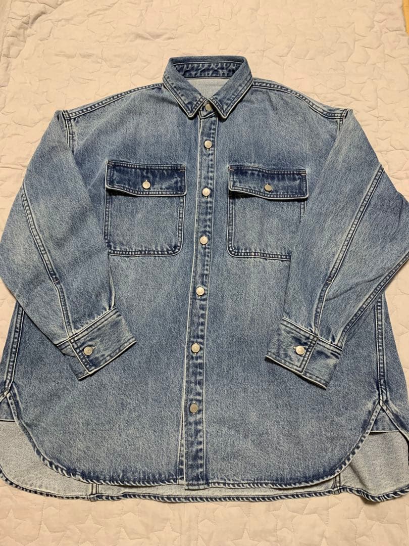 【Whim Gazette】ドロップデニムシャツ