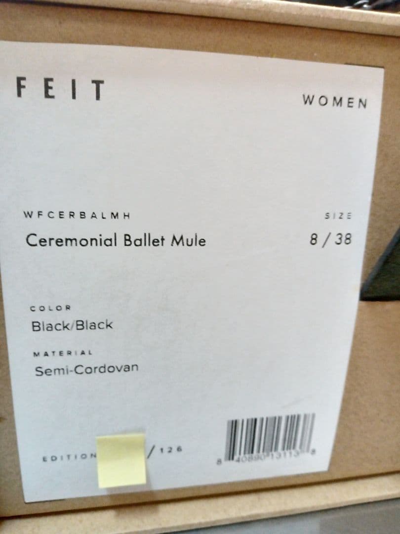 値下】FEIT ファイト ミュール サンダル 45rpm saya genten