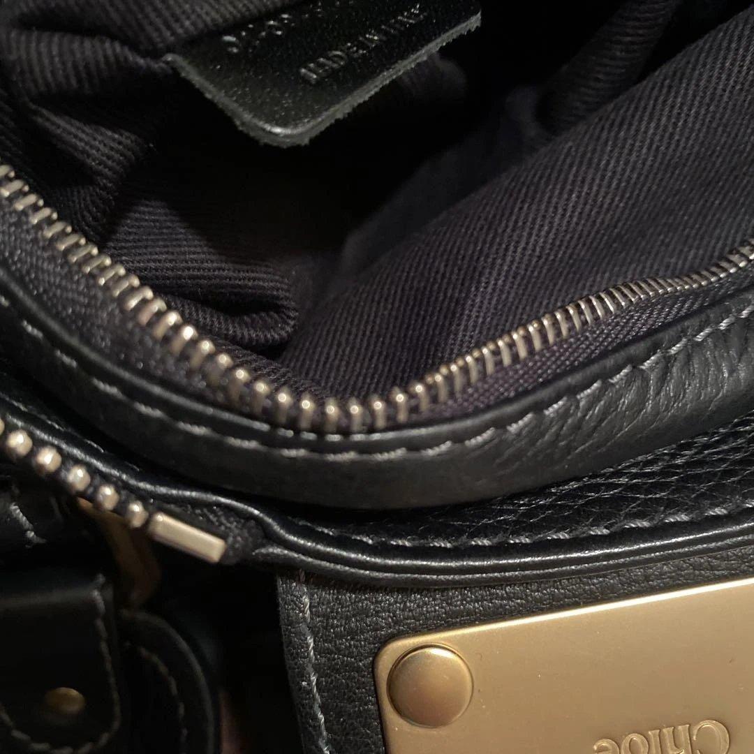 【当時物 廃盤】Chloe美品 クロエ パディントン ハンドバッグ ゴールド