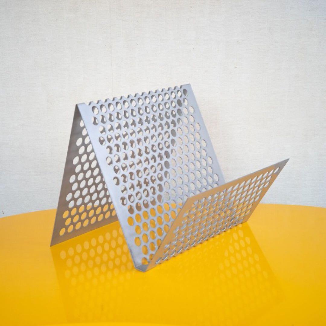 レア インダストリアル マガジンラック レコードラック BLU DOT