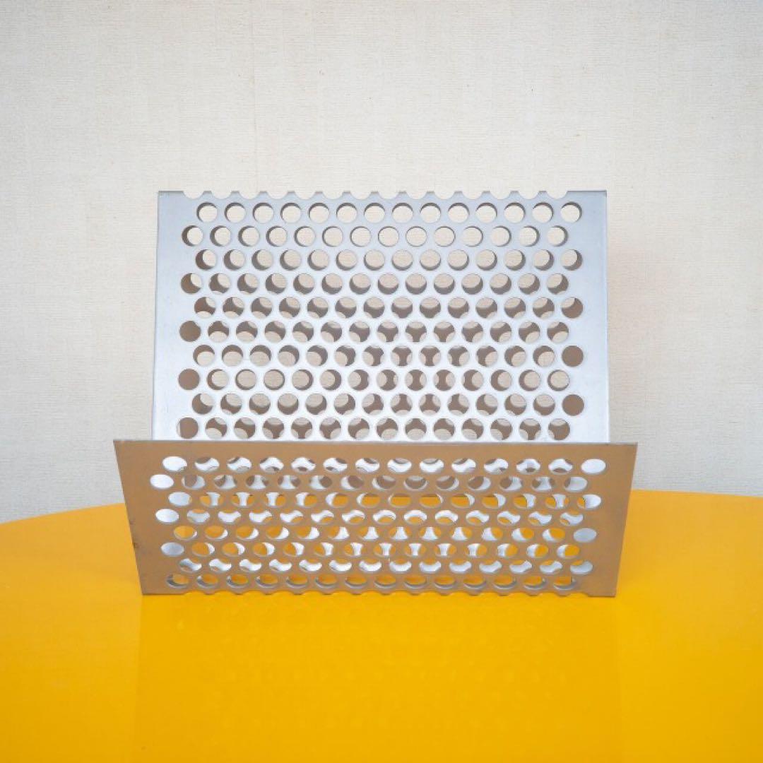 レア インダストリアル マガジンラック レコードラック BLU DOT