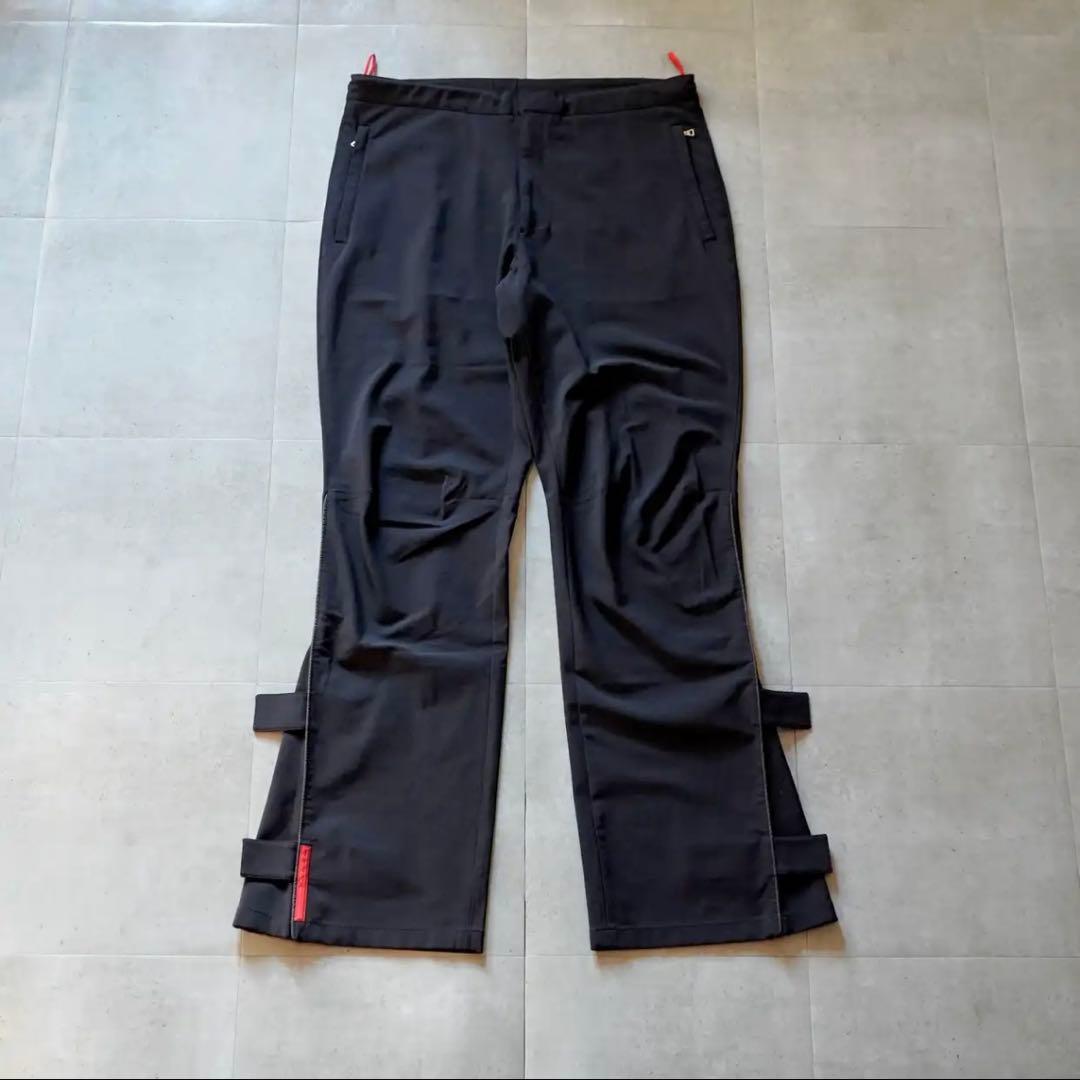 1999AW プラダスポーツ　サイドライン　リフレクター　ギミック　スラックス