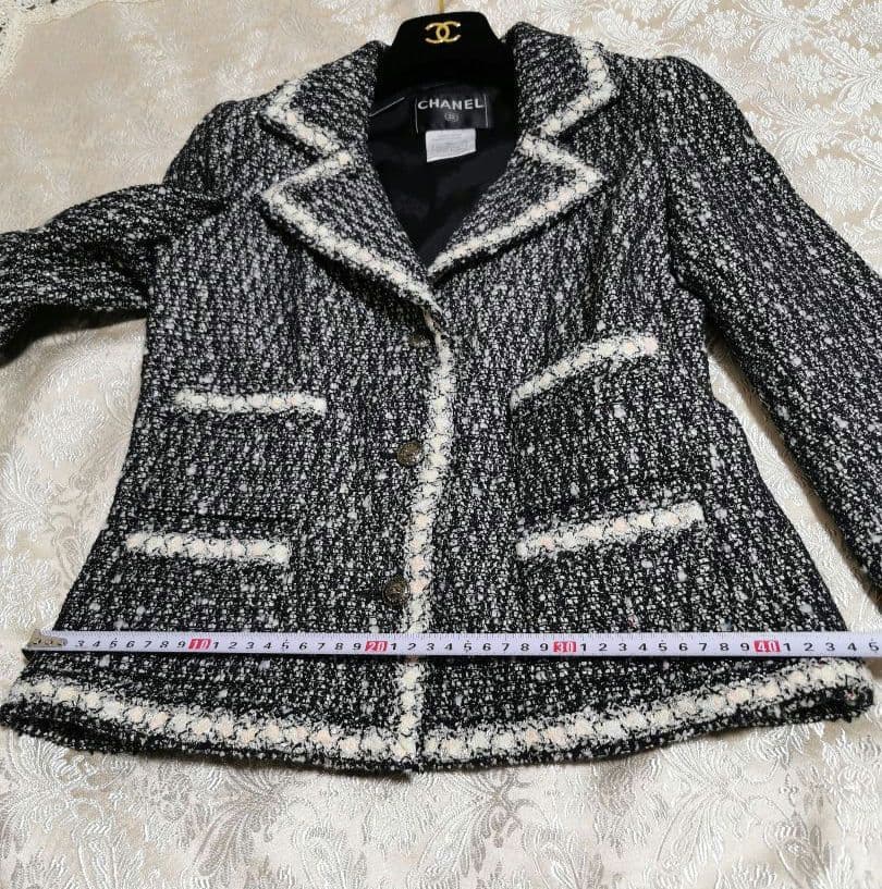 美品　シャネル　CHANEL　ツイード　ジャケット　05A 　サイズ　38