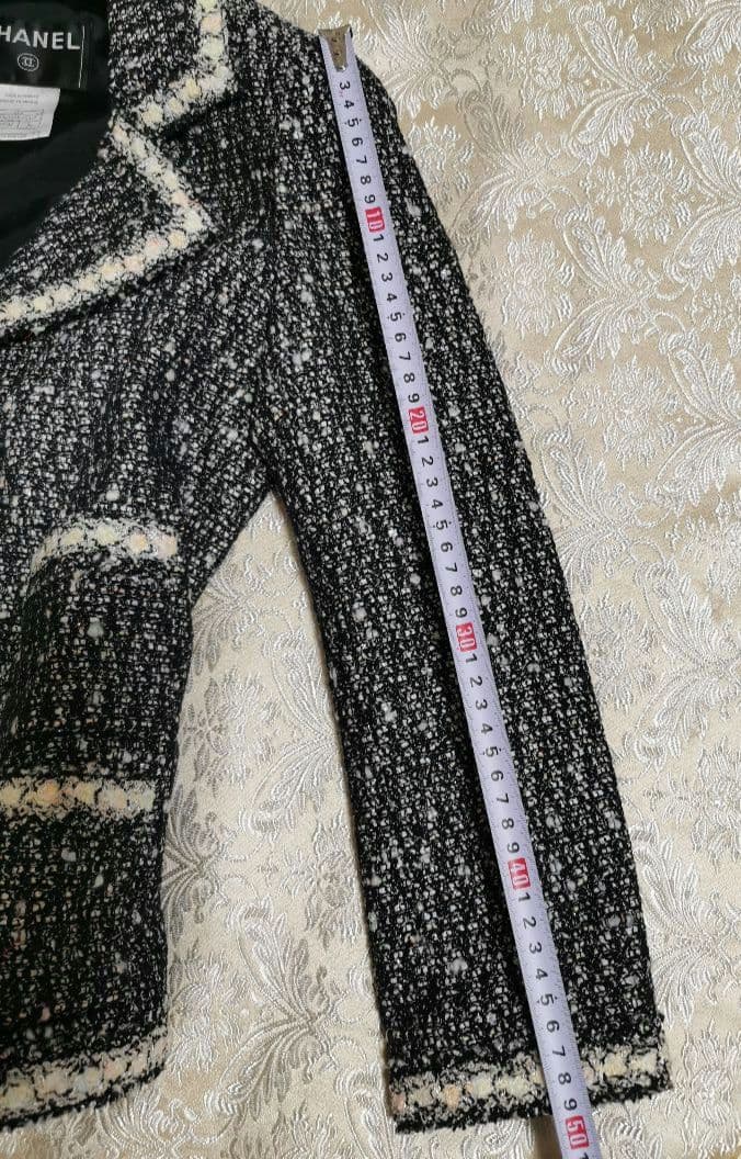 美品　シャネル　CHANEL　ツイード　ジャケット　05A 　サイズ　38
