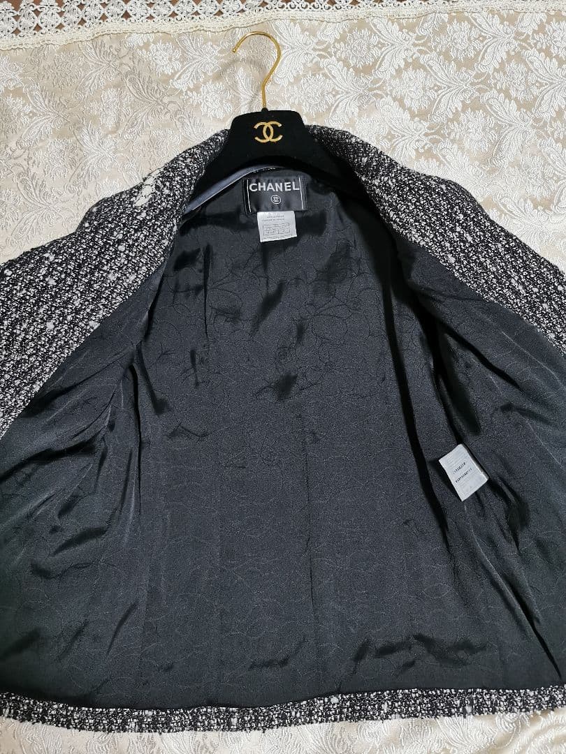 美品　シャネル　CHANEL　ツイード　ジャケット　05A 　サイズ　38