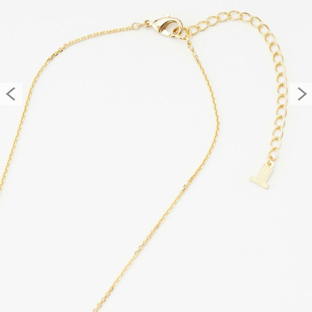 LANVIN en blue セサンパ馬蹄モチーフ2点セットネックレス ほぼ新品