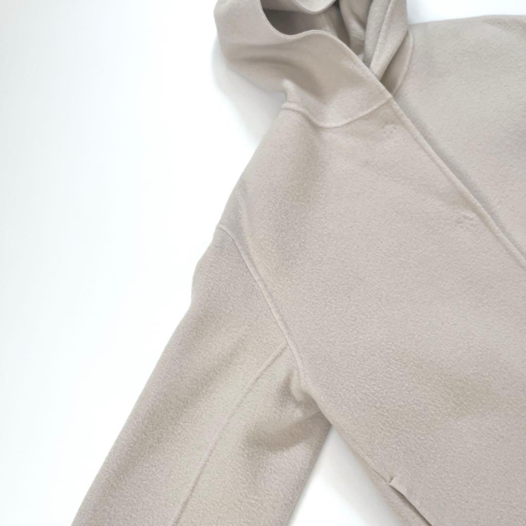 23区 プルーフメルトンリバーショートコート 2021AW ライトグレー