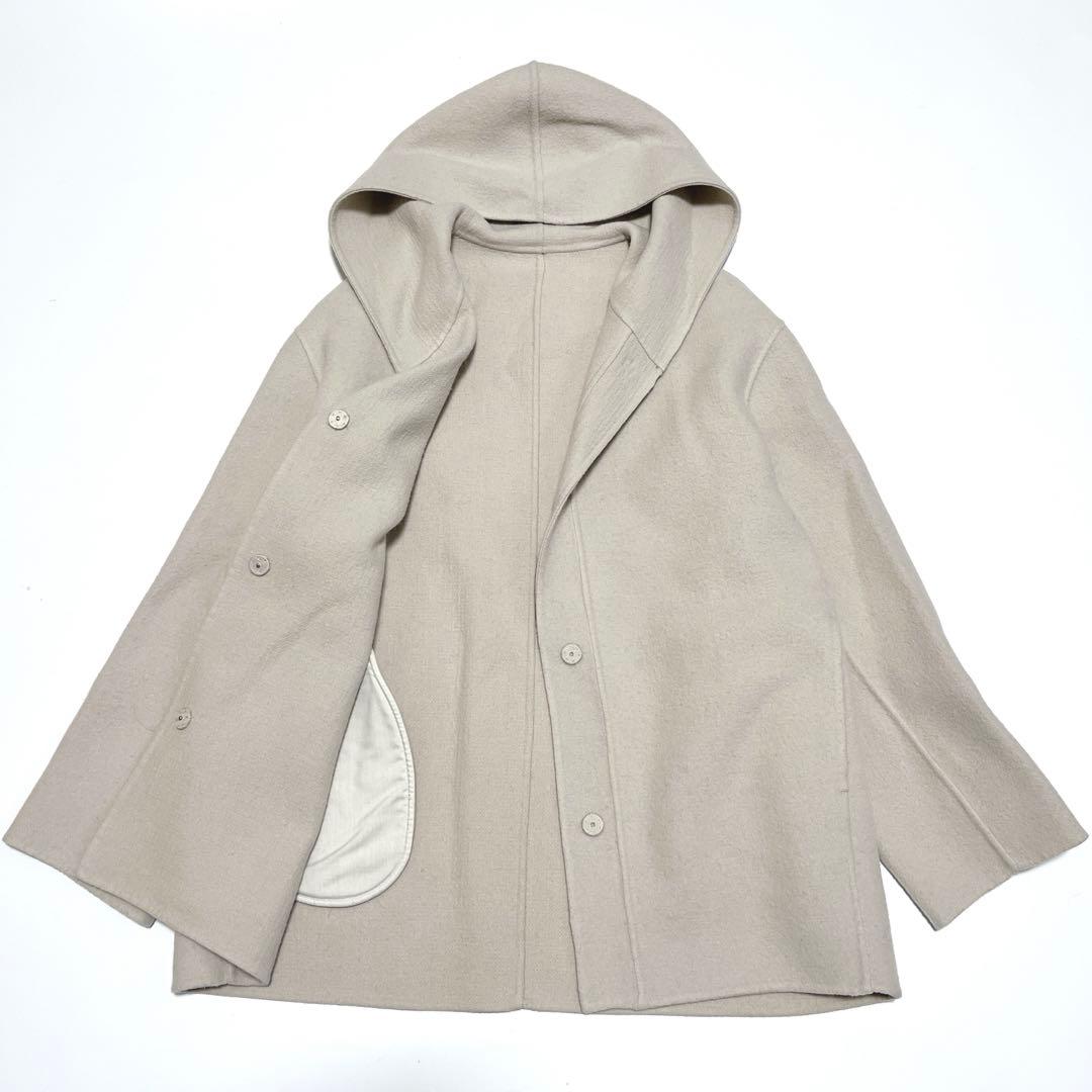 23区 プルーフメルトンリバーショートコート 2021AW ライトグレー