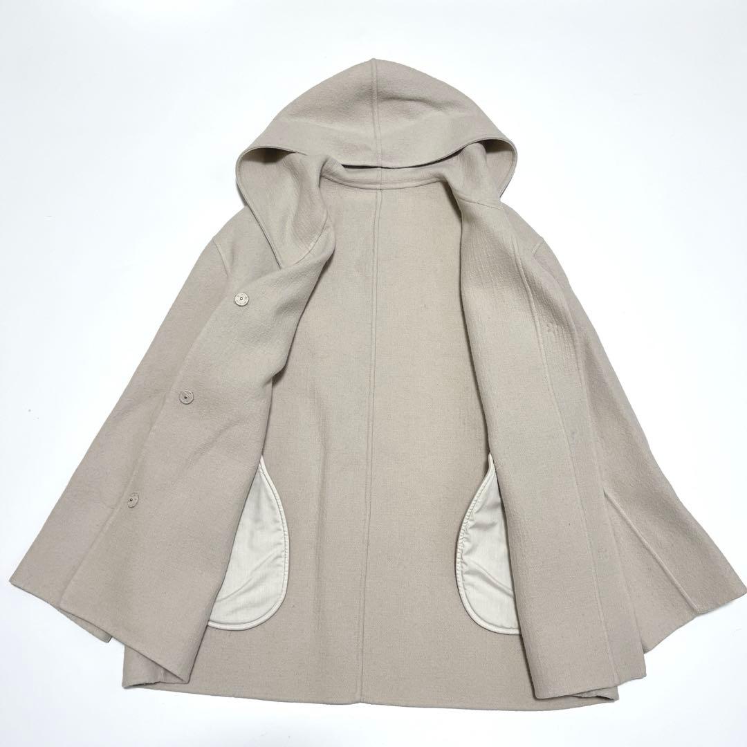 23区 プルーフメルトンリバーショートコート 2021AW ライトグレー