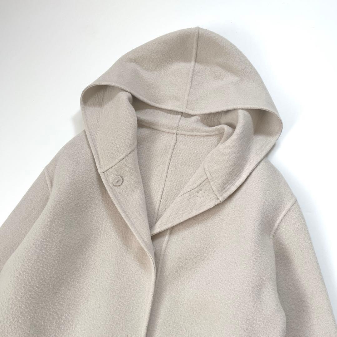 23区 プルーフメルトンリバーショートコート 2021AW ライトグレー