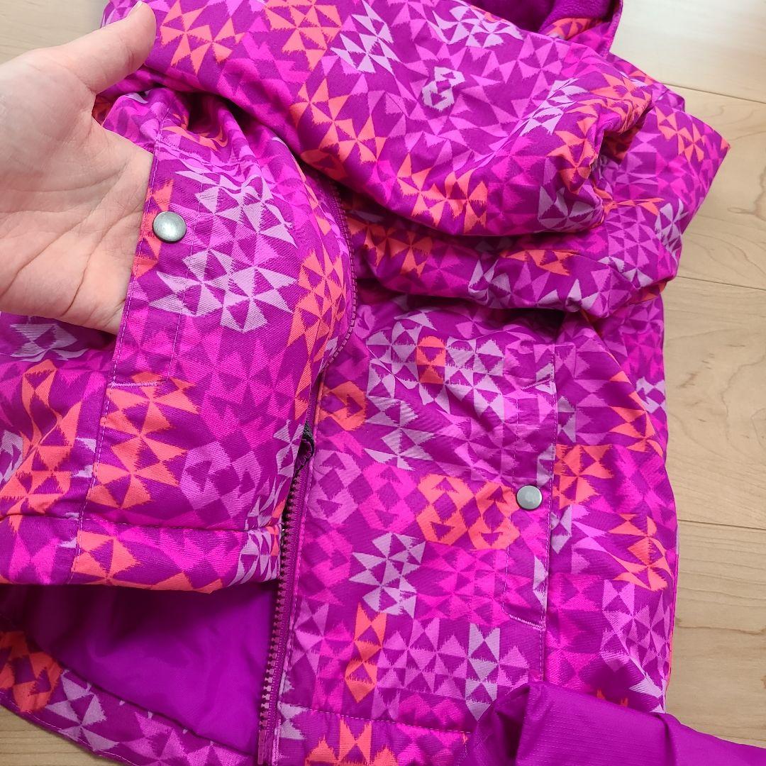 Columbia 子ども用スキーウェアセット XXS ピンク