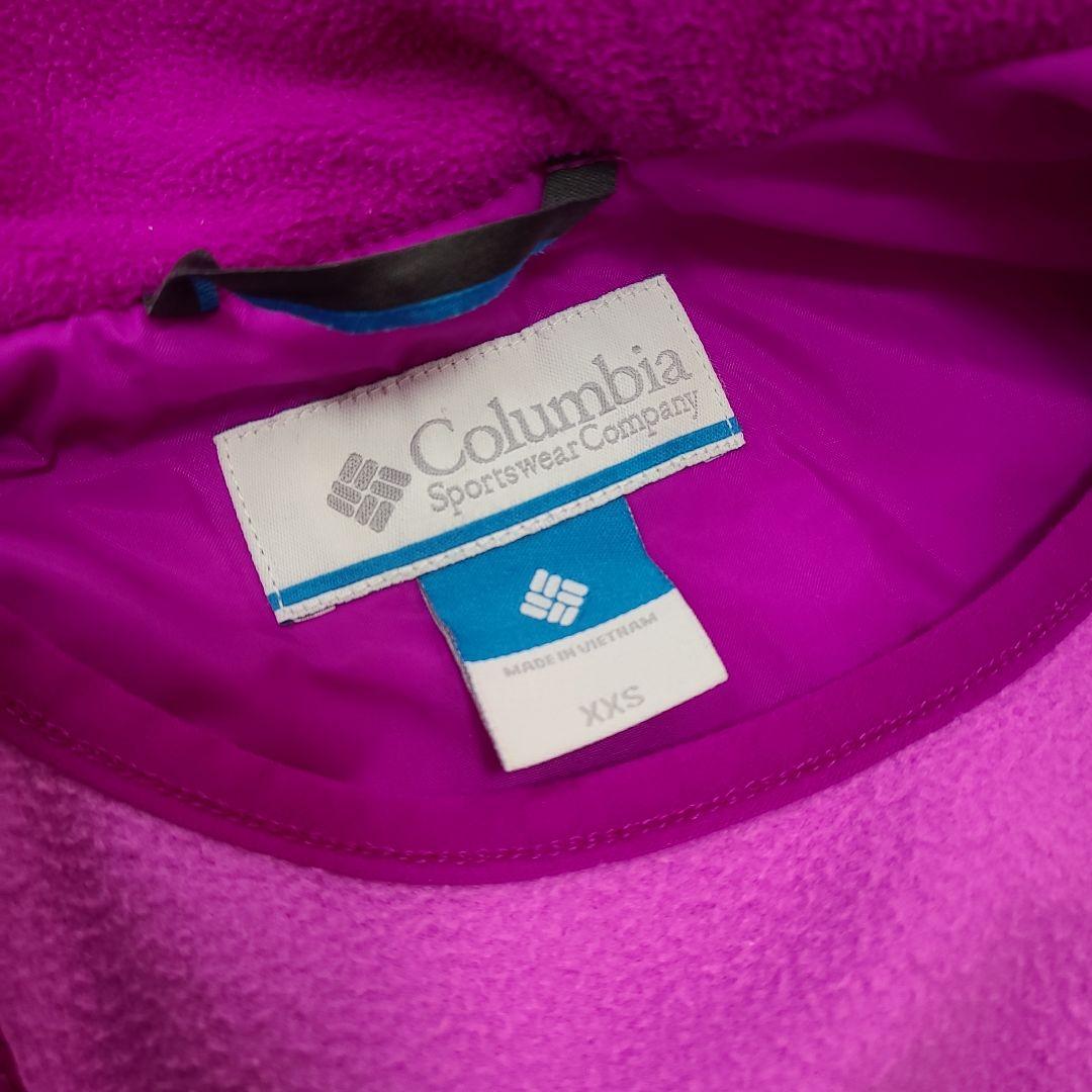 Columbia 子ども用スキーウェアセット XXS ピンク