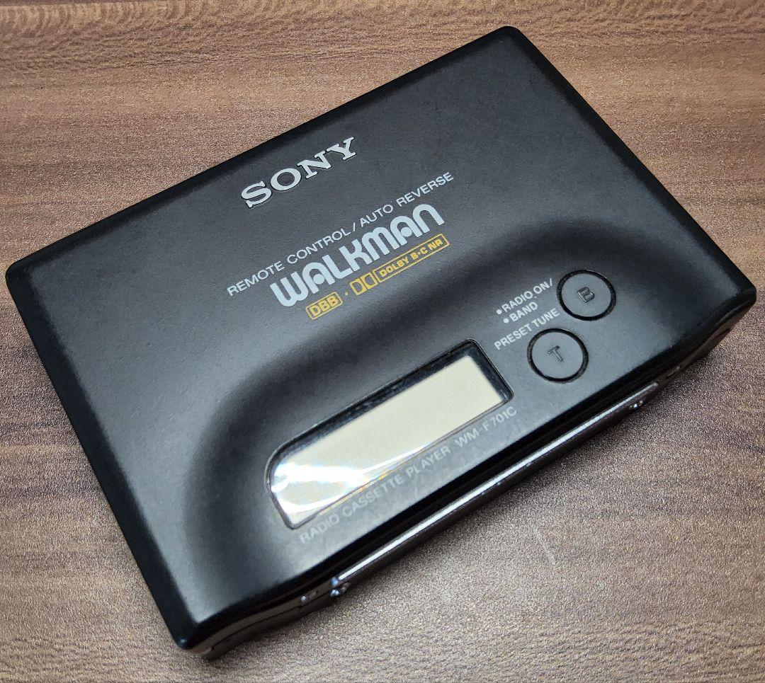 【超極美品 レア！】SONY ウォークマン WM-F701C ブラック ジャンク