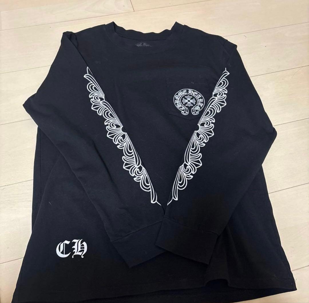 ロングスリーブ Tシャツ ブラック