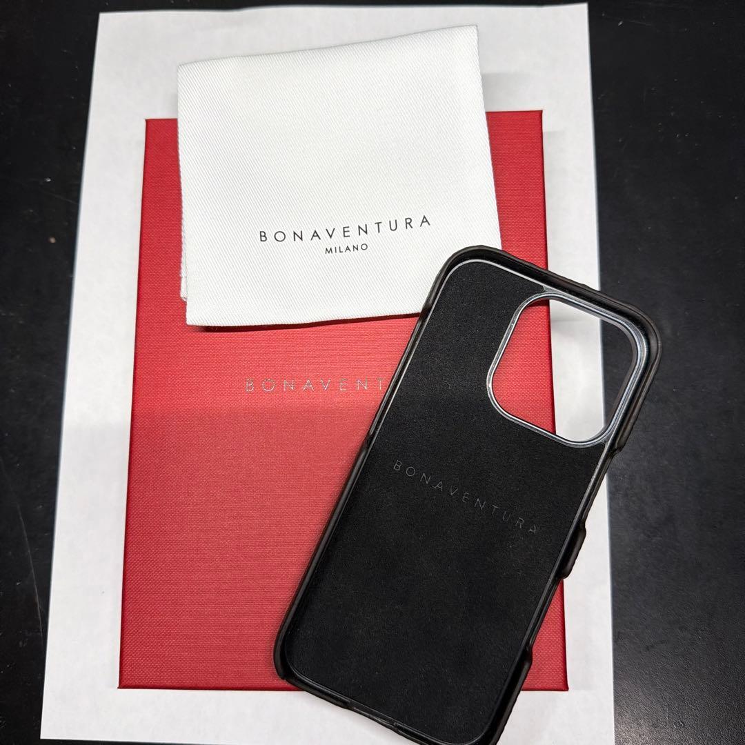 BONAVENTURA iPhone16Pro ケース　カーキ