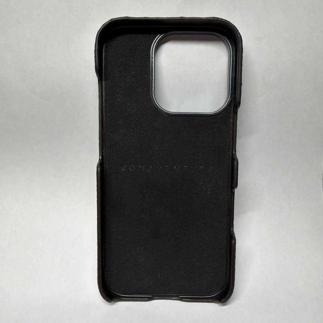 BONAVENTURA iPhone16Pro ケース　カーキ
