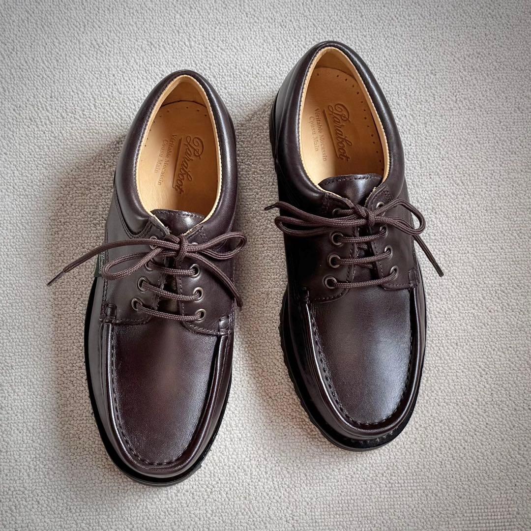 靴 Paraboot THIERS/SPORT MARRON-KENYA UK8