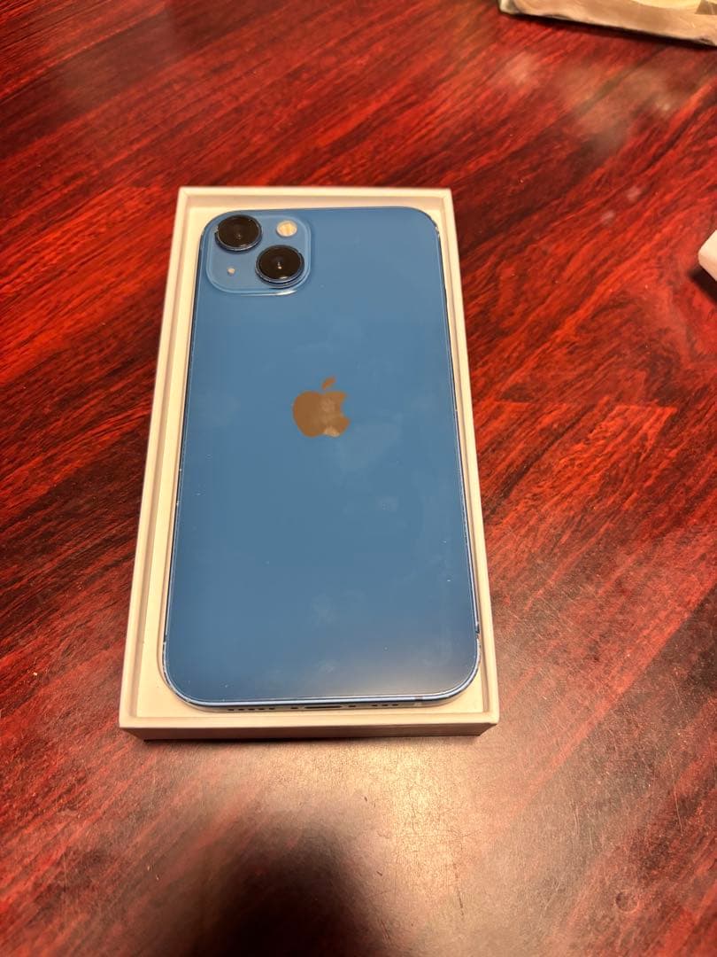 Apple iPhone 13 ブルー 6.1インチ 本体