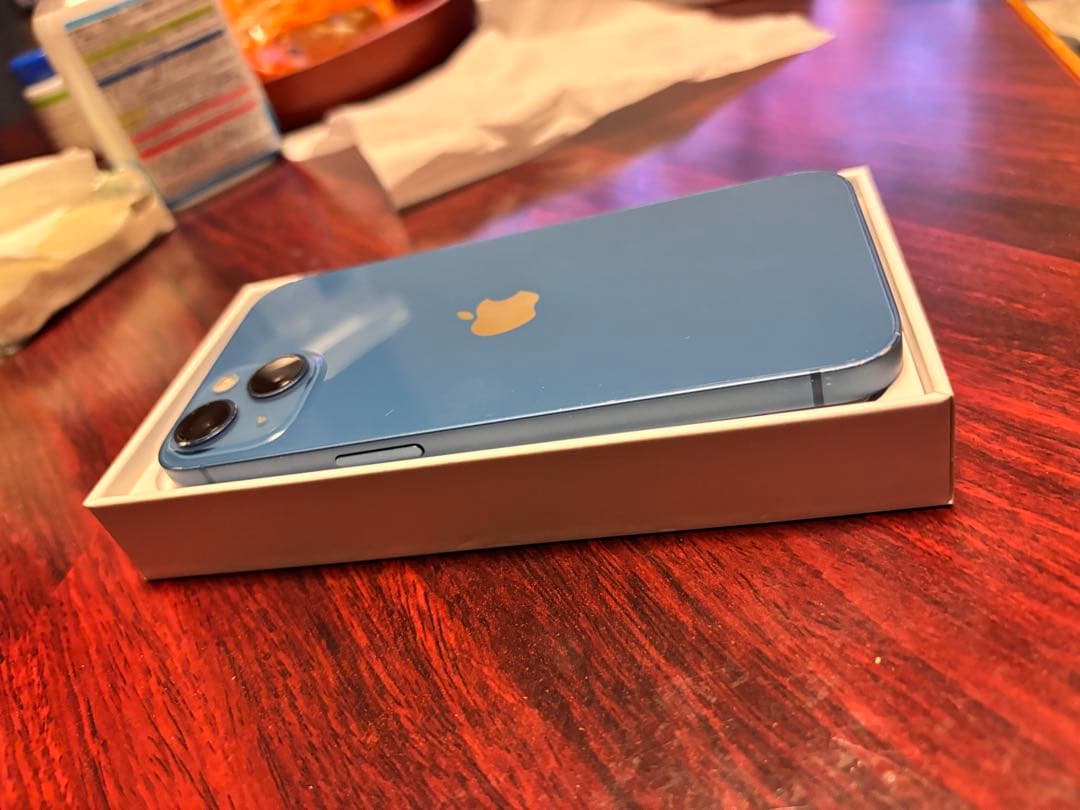 Apple iPhone 13 ブルー 6.1インチ 本体