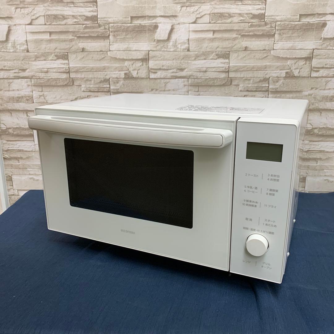 IRIS OHYAMA オーブンレンジ MO-F1809-CW