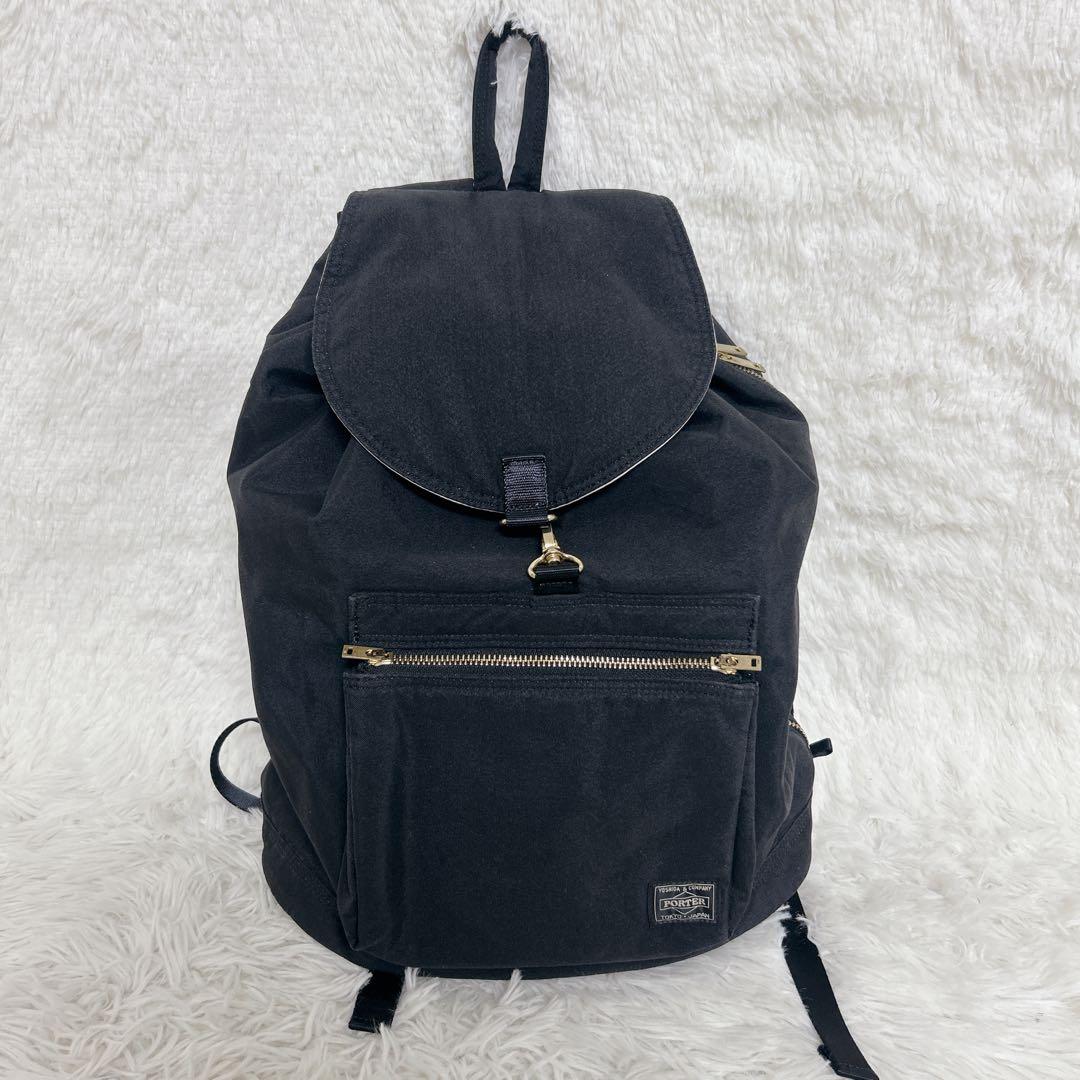 【極美品】ポーター　ドラフト　リュック　黒　吉田カバン　現行定価60,500円
