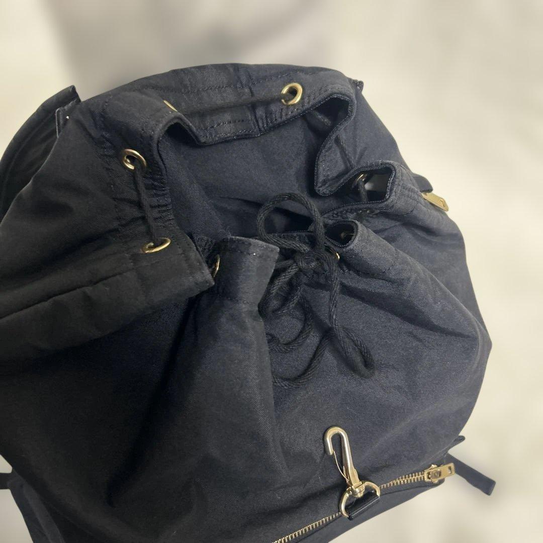 【極美品】ポーター　ドラフト　リュック　黒　吉田カバン　現行定価60,500円