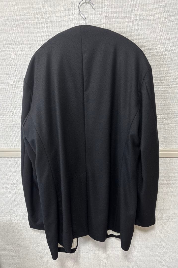 MBハイエンド尾州ウール クラシックノーカラージャケット　エムビー