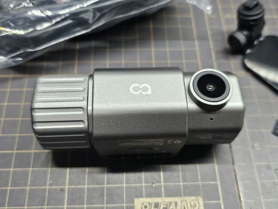 COOAU ドライブレコ 2K 前後同時録画 + 駐車ケーブル + 64GB