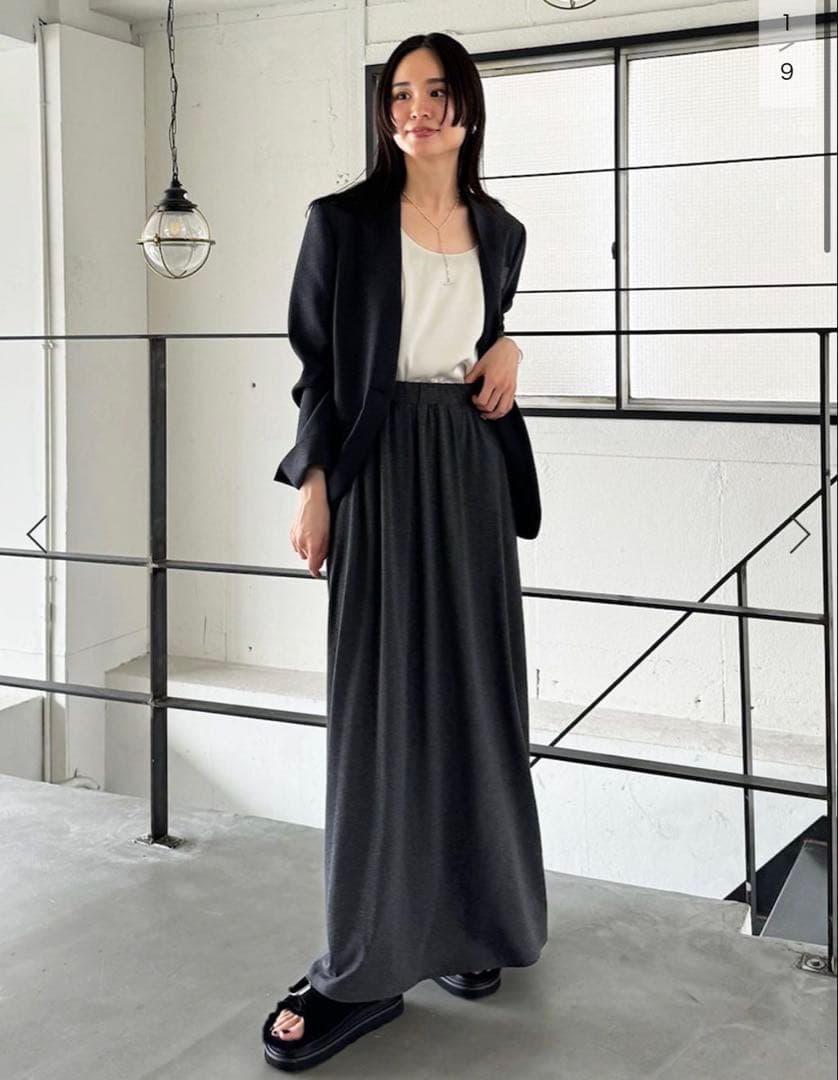 36 24AW ダブルクロスカラーレスジャケット