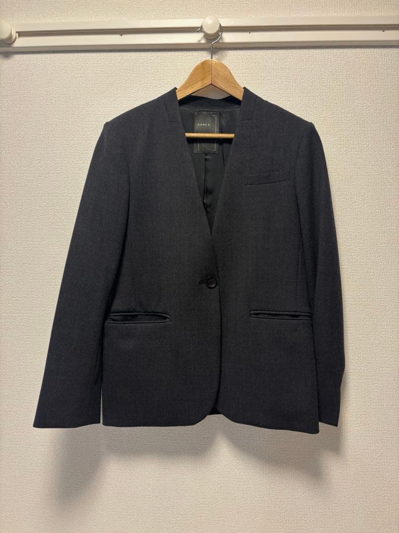 36 24AW ダブルクロスカラーレスジャケット