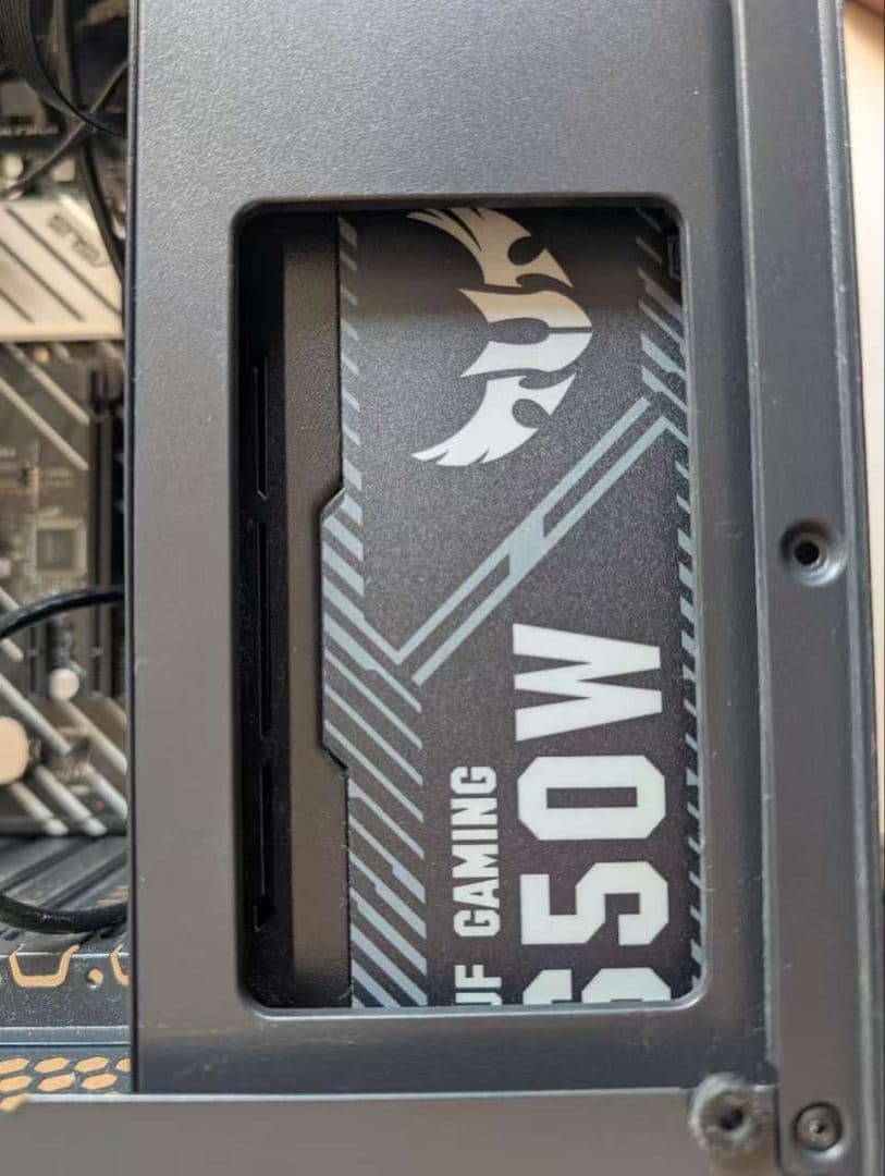 自作デスクトップPC i5-12500/128GB/2TB NVMe 電源ケーブ