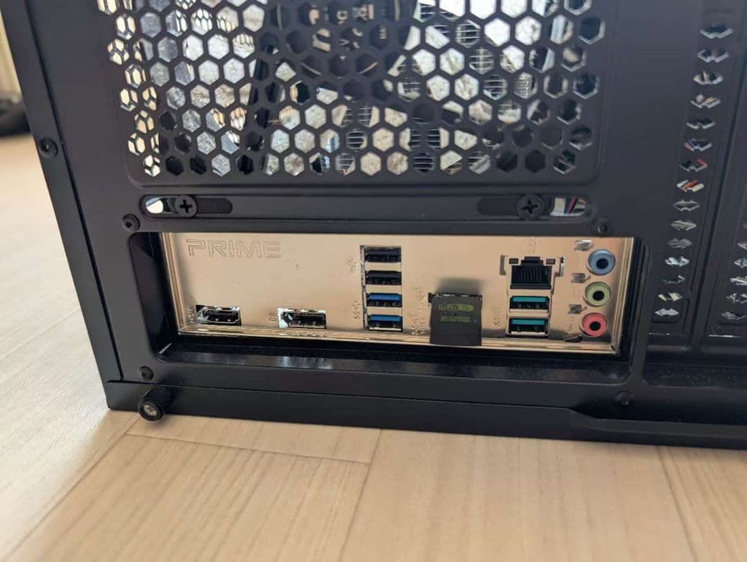 自作デスクトップPC i5-12500/128GB/2TB NVMe 電源ケーブ