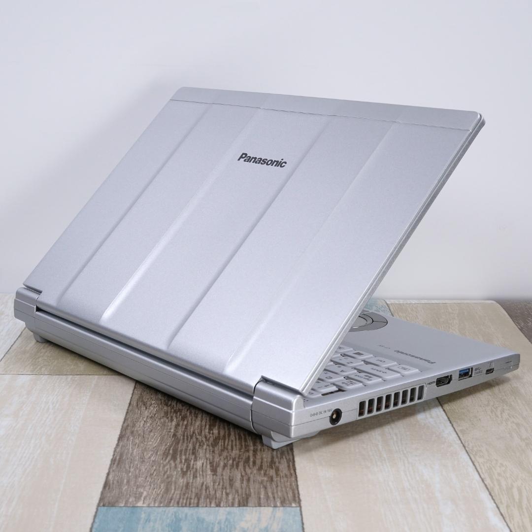 超高速ＳＳＤ換装✨美品の軽量モバイル✨第８世代コアｉ５✨ノートパソコン✨️日本製