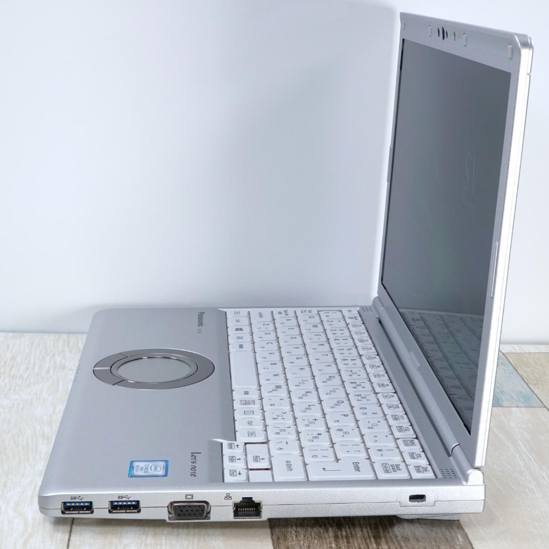 超高速ＳＳＤ換装✨美品の軽量モバイル✨第８世代コアｉ５✨ノートパソコン✨️日本製