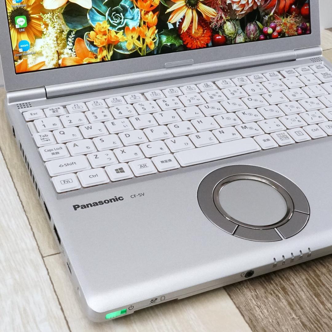 超高速ＳＳＤ換装✨美品の軽量モバイル✨第８世代コアｉ５✨ノートパソコン✨️日本製